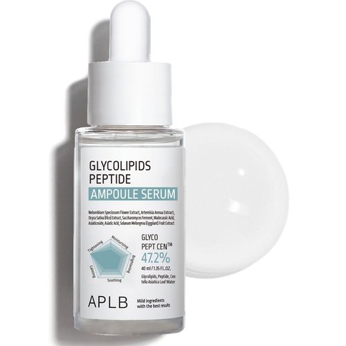 APLB Glycolipids Peptide Ampoule Serum | GLYCO PEPT CEN™ 47.2% 1.35 FL.OZ/Korean Skincare, Nourishing, Wrinkle Care, Elasticity care, Deep hydration