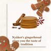 Nyakers Pepparkakor Swedish Gingerbread House Kit for Kids - Ginger Snaps - Vegan Cookies, Dairy-Free Snacks, Gourmet Cookies, Food Gift for Holidays, Christmas, Thanksgiving - Gingerbread Cookies House Kit 10.58Oz