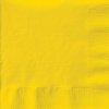 Creative Converting 50-Count Touch of Color Paper Beverage Napkins, School Bus Yellow (58188)