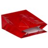 JAM Paper Glossy Gift Bags with Rope Handles - Medium - 8 x 10 - Red - 3 Bags/Pack