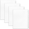 Avery Legal Exhibit Binder Dividers, Preprinted 76-100 Tab, Side Tabs, Unpunched Letter Size, 1 Set Collated, 4 Sets per Pack (01704)