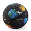 Crocodile Creek Playground Ball - Durable Rubber Ball for Kids Ages 3 and Up - Bouncy Inflatable Ball for Kickball, Indoor Games, and Outdoor Sports - PVC-Free - Space Exploration - 5-inch Diameter