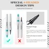 Eyebrow Pencil Eyebrow Microblading Pen Eyebrow Pen Micro 4 Point Brow Pen Lift & Snatch Eyebrow Microblading Pen Long-Lasting Waterproof Natural Eyebrow Pen Eyebrow Hair for Beauty Lovers Dark Brown
