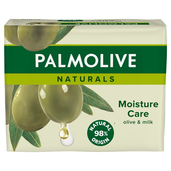 Palmolive Naturals - Moisture Care Olive & Milk soaps (Pack of 4)