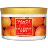Vaadi Herbals Face And Body Scrub With Walnut And Apricot Herbal Cream Remove Dry Dead Skin Cells & Blackheads 500 Gm (17.64 Oz)