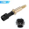 uxcell Engine Coolant Temperature Sensor No.8S4Z6G004A for Ford Focus 2008-2018 Water Temperature Sensor