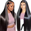 Tuneful 13x6 Lace Front Wigs Human Hair Pre Plucked 220 Density 26 Inch Straight Lace Front Wigs Human Hair Pre Plucked HD Lace Frontal Wigs Human Hair for Women Glueless Wigs