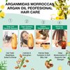 ARGANMIDAS Hydrating Argan Oil Instant Repairing Hair Mask, Deep Conditioner Hair Treatment for Dry Damaged, Curly, Dye, Split End and Bleached Hair,10.2 Fl Oz