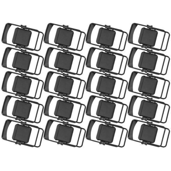 NUOBESTY 20Pcs Mini Foldable Chairs Dollhouse Mini Stand Model Chair Desk Phone Stand for Dollhouse Decoration