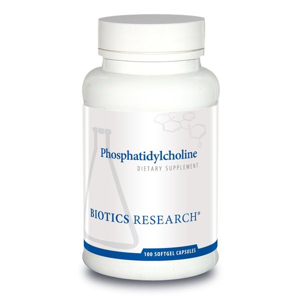 Biotics Research Phosphatidylcholine -- 100 Softgel Capsules