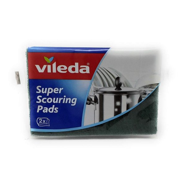 Vileda Super Scouring Pads, 2 Count