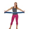 MummyStrength Resistance Bands for Men and Women. The Best Stretch Band for Pull Up Exercise and Powerlifting. Works with Any Pull Up Bar or Station. Single Band. Workout Guide Included - Blue