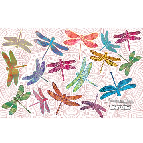 Dragonfly Mandala 20 oz Stainless Steel Tumbler with lid