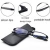 Mcoorn Computer Blue Light Blocking Reading Glasses(Flexible and Lightweight) Plastic Portable Readers