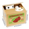 Cat Stealing Money Bank, Piggy Bank for Kids, Coin Bank for Money Saving, Automatic Stealing Money with English Speaking, Creative Gift