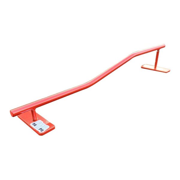 EMA Ramps Professional Step Down Fingerboard Rail Made from 100% Solid Steel to be Used with Fingerboard Decks Fingerboard Ramps Great Addition for Fingerboard Parks