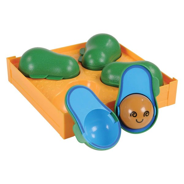Learning Resources Learn-A-Lot Avocados - 9 Pieces, Ages 18+ months Toddler Social Emotional Learning Toys, Develops Fine Motor Skills, Toddler Learning Toys
