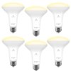 Sengled Smart Flood Light Bulb Bluetooth Mesh, Soft White LED Smart Light Bulbs 65W Equivalent Bulb BR30 E26 Base, Perfect for Bedroom Living Room, No Hub Required, 6 Pack