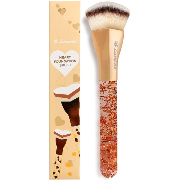 Blending Liquid Makeup Foundation Brush - Kabuki Contour Brush, Face Stippling Brush With Pro Quality Synthetic Dense Bristles For Buffing Mineral Cream, Powder, Blush