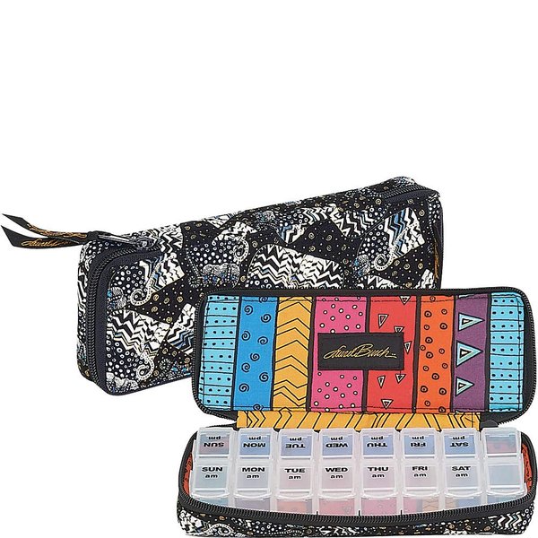 Laurel Burch Polka Dot Cats 7 Day Pill Organizer (Multi)
