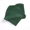 Solino Home Linen Cocktail Napkins 6 x 6 Inch – Forest Green, 100% Pure Linen Beverage Napkins Set of 12 – Athena, Handcrafted from European Flax and Machine Washable