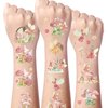 Gameza Fairy Temporary Tattoos - 224+ Fairy Temporary Tattoos for Kids Fairy Party Favors Supplies Decorations Fake Fairy Mushroom Tattoos Stickers Girls Birthday Party Classroom Fairy Tattoos Reward
