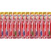 JOEY'Z Set of 12 Individual Medium Toothbrushes Toothbrush Set