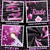Rude That You're Leaving But OK Decorations Purple Black Coworker Leaving Decorations Coworker Goodbye Party Banner with 18 Pcs Balloons Retirement Decor for Going Away Farewell Leaving Party Supplies