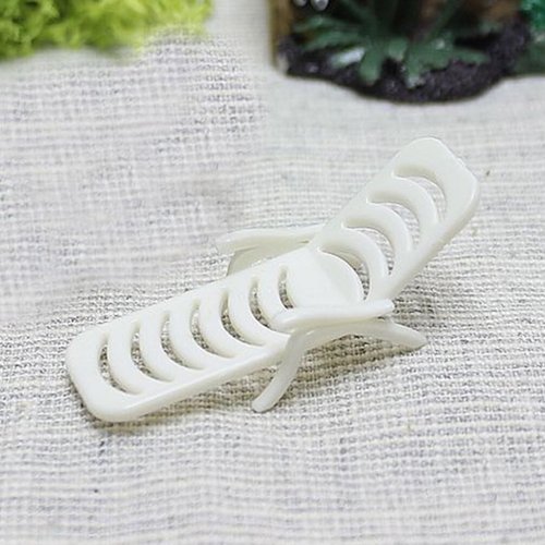 ABOOFAN Miniature Beach Chair, 10pcs 1:12 Foldable Mini Deck Chair Longue Chair Cake Toppers Dollhouse Furniture Accessories for Indoor Outdoor