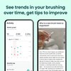 Quip Adult Smart Electric Toothbrush - Sonic Toothbrush with Bluetooth & Rewards App, Travel Cover & Mirror Mount, Soft Bristles, Timer, and Metal Handle - All-Black