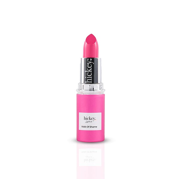Hickey Lipstick Hot Pink Refill - Moisturizing And Long Lasting Lipstick for Women - Gluten Free, Vegan And Organic Lipstick - Highly Pigmented Lipstick With Velvet Finish