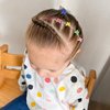 Choicbaby 80 Pcs Mini Butterfly Hair Clips for Girls 16 Colors 90s Girls Mini Hair Clips with Box Toddler Claw Clips Butterfly Clips for Hair