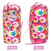 K.T.Fancy 14.5 Inch Doll Carrier Wishers Doll Travel Case Crossbody Carrier Bag Suitcase for 14.5 Inch Girl Doll Accessories with Multi-Pocket Storage Closet