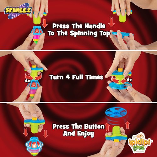 Light Up Spinning Tops and Flying Saucer Disc, 12 Individually Wrapped Sets, 36 PCs, UFO Spinner Toys with Flashing LED Lights, Prefilled Party Favor Bags for Kids Birthday Goodie Bag Fillers