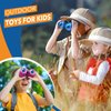 Toys for 3-7 Year Old Boys: LET'S GO! Binoculars for Kids with Bird Watching Manual Easter Birthday Gifts for 4 5 6 7 Year Old Boy Girls Outdoor Toy for Kid Ages 5-7 Toddler Camping Telescope