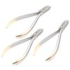 OdontoMed2011 Hard Wire Cutter Plier Tc Tip Dental Standard Distal Orthodontics Stainless Steel 3 Pieces Instruments ODM