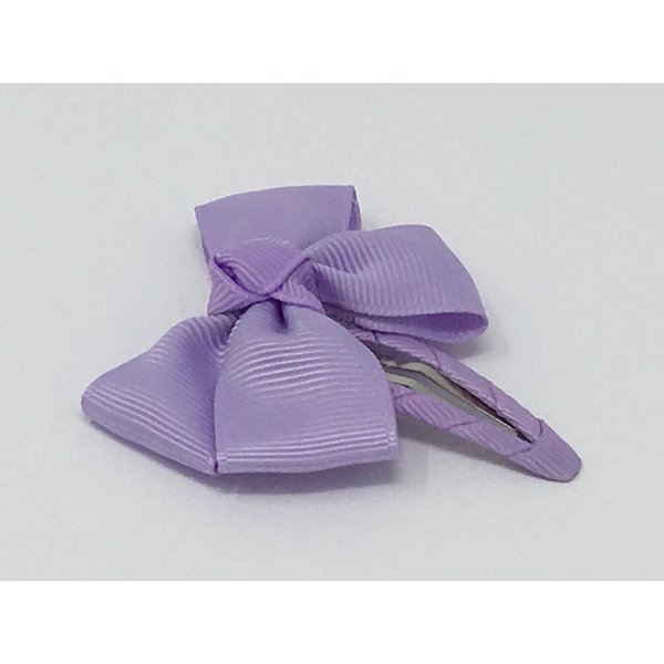 Snap Clip, Hair Bow, Lavender Hair Bow, Flower Girl, Baby, Toddler, Girls Hair Accessory