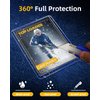 100 Count Card Protectors Hard Plastic, 3" x 4" Hard Card Sleeves Protector for Baseball Sport Trading Card, Clear Card Holder for Storing, Protecting and Displaying Collectible Cards