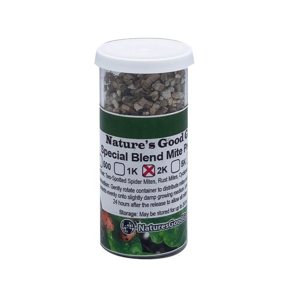 2,000 Live Adult Predatory Mite Mix - Special Blend Mix - Triple Blend Mix