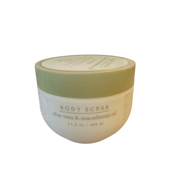 Generic Soothing, Aloa Vera & Macadamia Oil Body Scrub, Vegan Friendly, 1.33 Pound (Pack of 1)