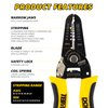 DOWELL 10-22 AWG Wire Stripper Cutter Wire Stripping Tool And Multi-Function Hand Tool，Professional Handle Design And Refined Craftsmanship.