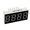 uxcell Common Cathode 12 Pin 4 Bit 7 Segment Display 1.18 x 0.55 x 0.28 Inch 0.35" Red LED Display Digital Tube 5pcs