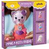 qollorette Felt Craft Kit - Make Your Own Kitty Toy and Friend - Beginner Sewing Kit for Kids, Learn to Sew & Play