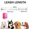 Heavy Duty 3 Dog Leash No Tangle, 3 in 1 Multiple Dog Leash, Double Dog Leash for 2 Dogs,3 Way Dog Leash with Soft Padded Handle, Detachable Triple Dog Leash Large Dog Leash for Walking and Training