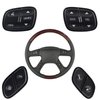 Steering Wheel Control Switch Button Replacement for 2003-2009 Silverado Suburban Tahoe Avalanche GMC Sierra Yukon Escalade Replaces# 21997738, 21997739, 1999442, 1999443