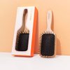 ELEVEN AUSTRALIA Wooden Paddle Brush Perfect Everyday Detangling Brush to Use During Blow Drying or Styling