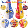 LAWOHO 2X120ml Butter Slime Kit Includes Two-Toned Butter Slime with 6 Packs Add-Ins, Galaxy Slime for Kids Party Favors, Galaxy Slime Kit for Girls & Boys Birthday Halloween Christmas Easter Gifts