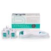 Derma Roller Microneedle 6 Piece Kit [DERMAROLL by Prosper Beauty] Face Roller with 4 Replaceable Heads Exfoliation Microdermabrasion Micro Derma Skin Care Tool Dermaplaning Microneedling