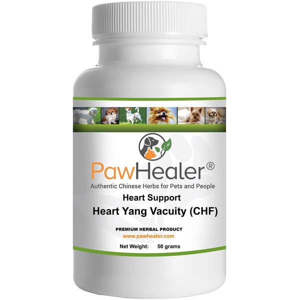 Heart Support - Heart-Yang Vacuity (CHF) - 50 Grams - Coughing, Gagging, Wheezing Due to Heart Condition - 50 Grams-Herbal Powder-Remedy for Dogs & Pets… …