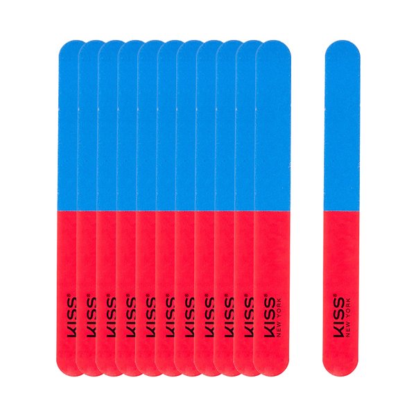 KISS Nail File 4 Way Ultra Shiner (12pcs) F222